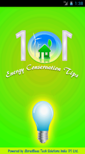 101 Energy Conservation Tips