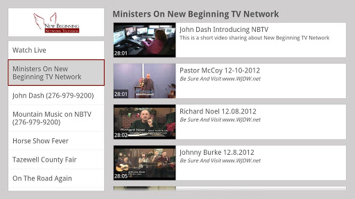 New Beginning TV Network