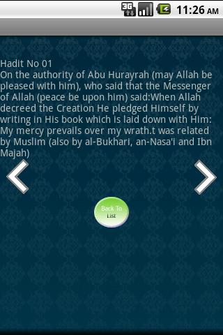 【免費書籍App】40 Hadith Qudsi-APP點子