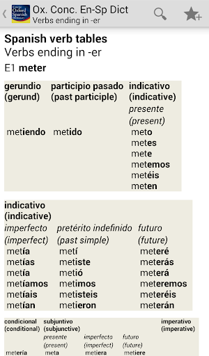 【免費書籍App】Concise Oxford Spanish Dict-APP點子