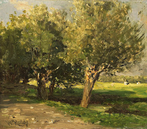 RIJKS: Willem Roelofs (I): Wilgebomen 1885