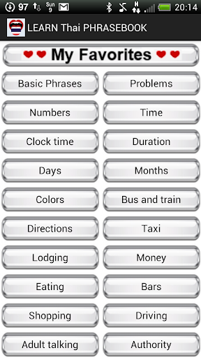 Learn Thai Phrasebook