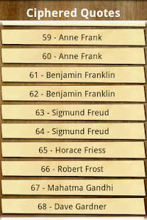  Ciphered Quotes- 螢幕擷取畫面縮圖  