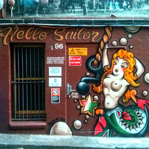 Hello Sailor Mural