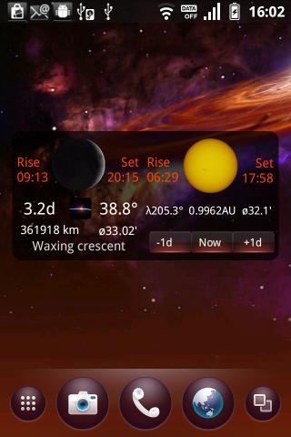 Solunar Screen 1