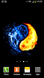 Fire and Ice Live Wallpaper poster 12