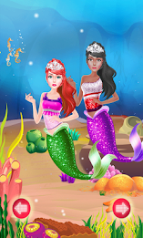 Mermaid princess salon poster 2