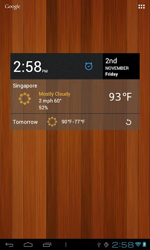 Weather Widget