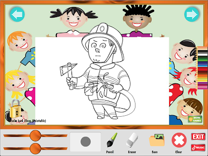 Coloring Game: Professions Screenshots 2