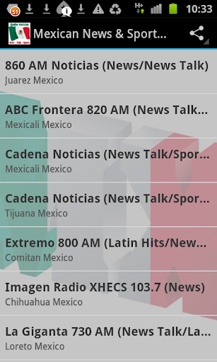 Mexican News Sports Radio