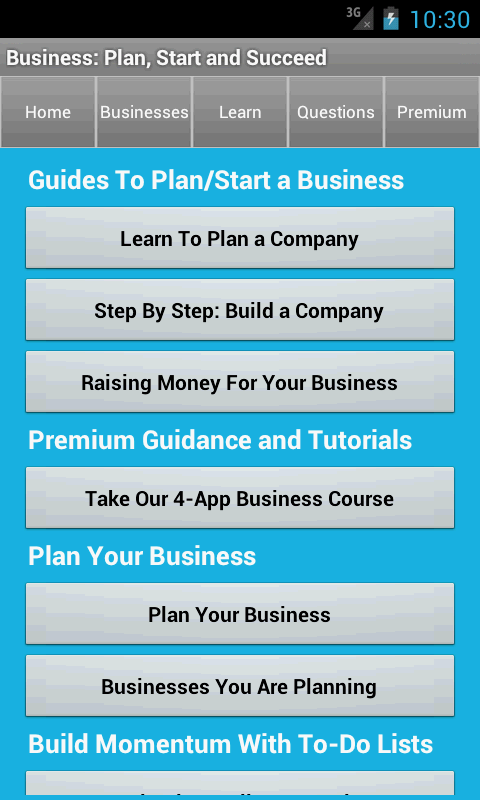 E learning business plan template