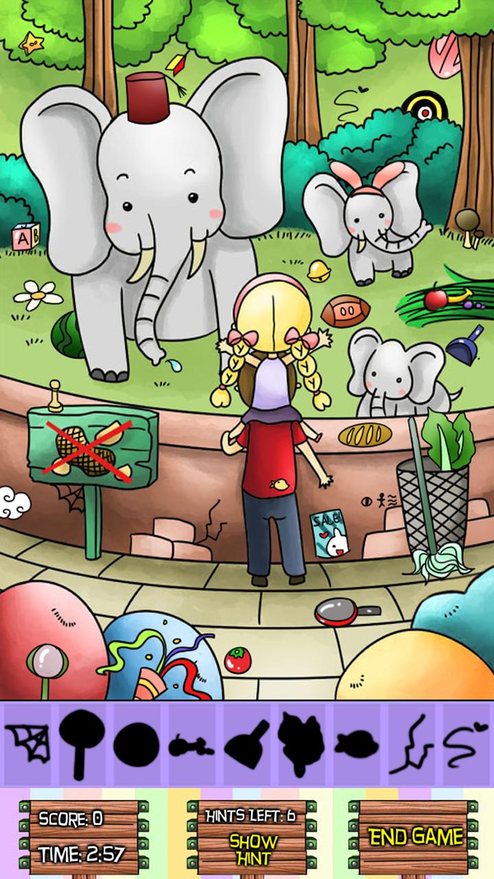Hidden Object Kids - Emma Zoo Screen 3