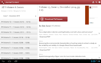 Journal of Health Geographics poster 8