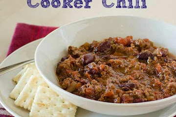 Beefy Slow Cooker Chili
