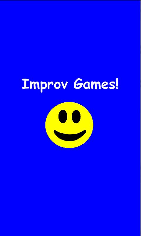 Android application Improv Games screenshort
