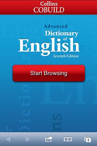 COBUILD Advanced Dictionary