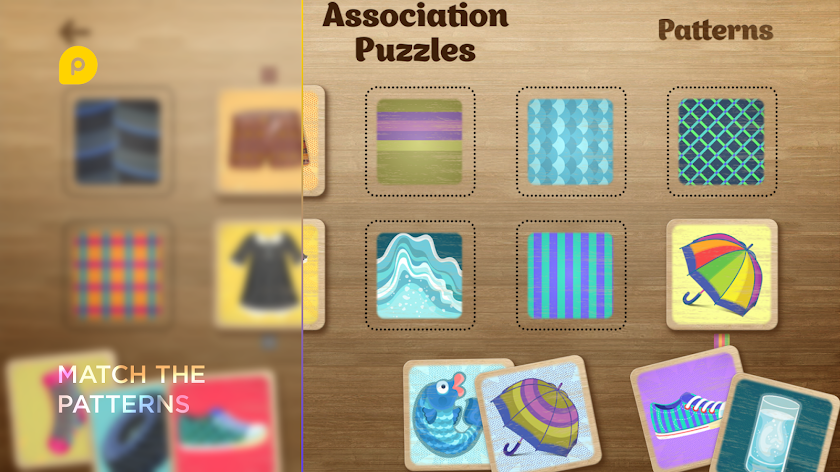 Mini-U: Association Puzzles Screen 3