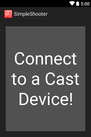 SimpleShooter For Chromecast