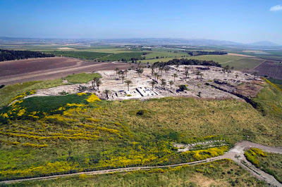 Tel Megiddo is a hill in northern Israel near Kibbutz Megiddo, about 30 kilometers southeast of Haifa, known for its historical, geographical and theological importance, especially under its Greek name Armageddon.