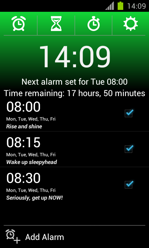 鬧鐘 (Alarm Clock) Xtreme - screenshot