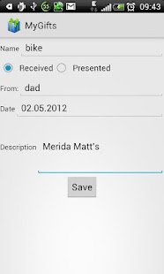 MyGifts Screenshots 1