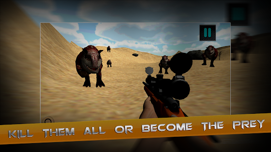 How to install Dinosaur Sniper - Dino shooter lastet apk for pc