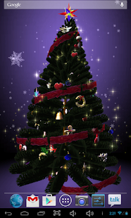 download Christmas Tree 3DLiveWallpaper free