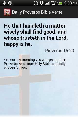 【免費書籍App】Proverbs Daily Bible Verses-APP點子