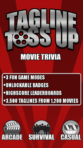 Tagline Toss Up: Movie Trivia
