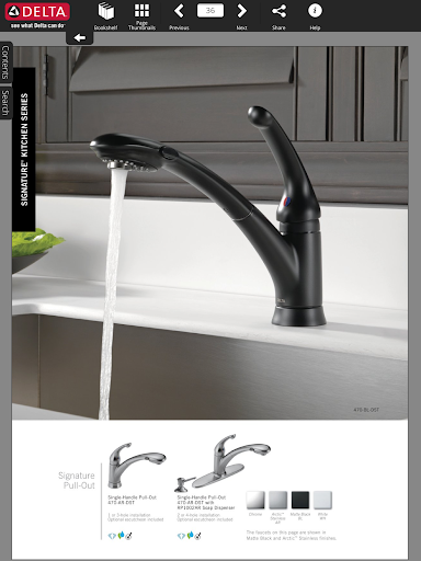 【免費書籍App】Delta Faucet Catalogs-APP點子