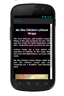 Free Download Lettuce Wrap Recipes APK