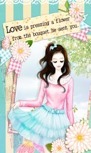 download 컬러코드 빈티지플라워 카카오톡 테마 free