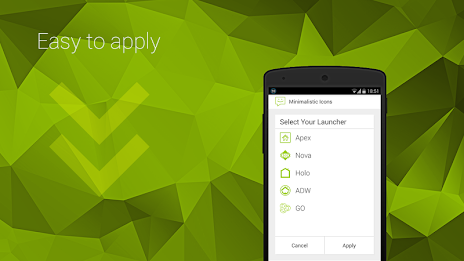 Minimalistic Icons | Green poster 4