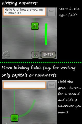    G-board Lite (Gesture Input)- screenshot  