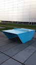 The Blue Ping Pong Table