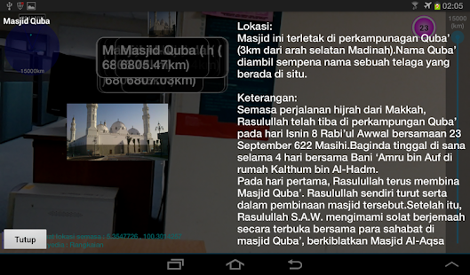 Penjejak Lokasi Madinah AR Screenshots 3