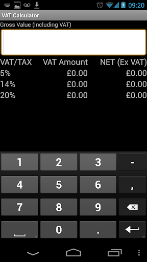Easy VAT Calculator - UK TAX
