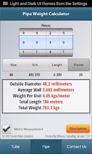 How to download Tube/Pipe Weight Calculator 1.4 unlimited apk for laptop
