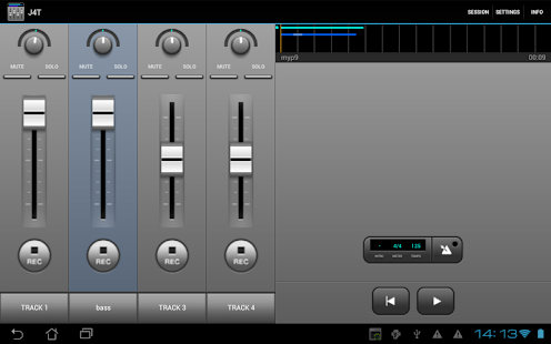 J4T Multitrack Recorder - screenshot thumbnail