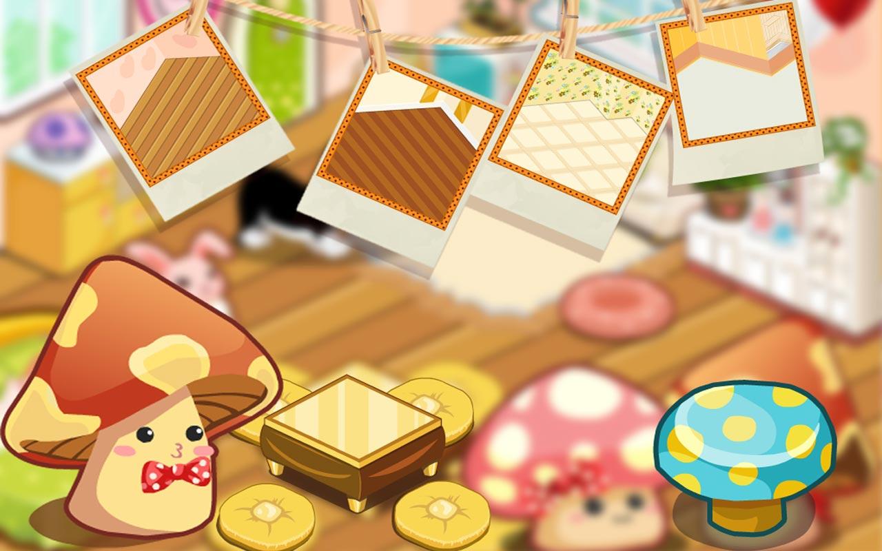 Mushroom House Decoration Game - games for girls