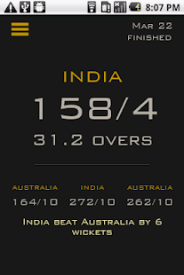 Cricket Live Score