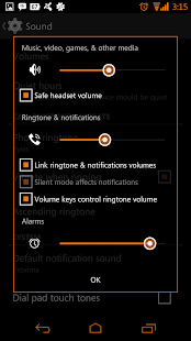 Tangerine CM11 AOKP Theme - screenshot thumbnail