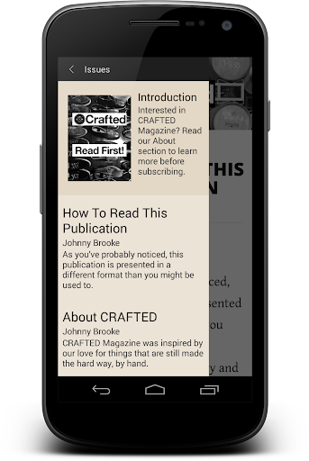 【免費新聞App】Crafted Magazine-APP點子