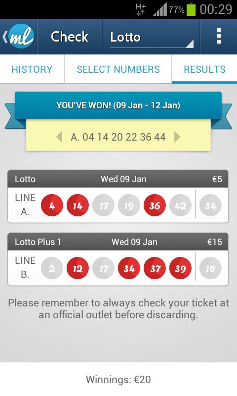 Irish lottery results 3 draws checker / Winning lotto 