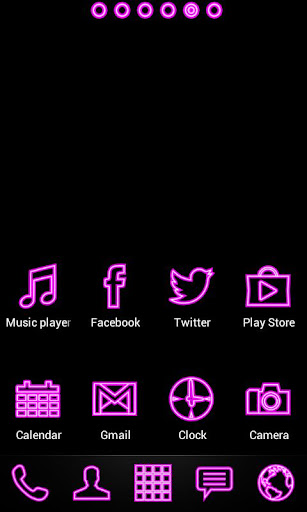 Pink Neon Super Theme