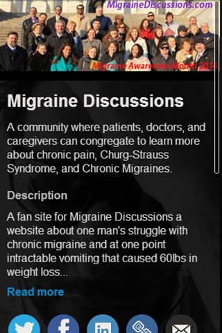 Migraine Discussions