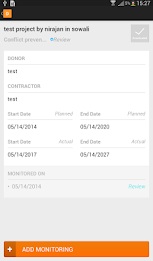 Development Check Monitoring poster 16