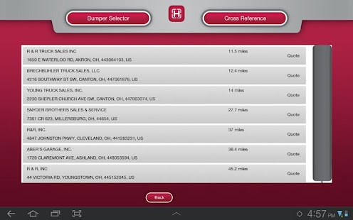 Truck Bumpers Tablet Screenshots 4