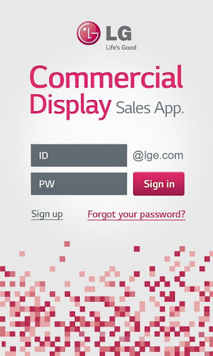 LG CD Employee Sales App