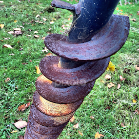 One Big Screw by Bridget Wegrzyn - Artistic Objects Industrial Objects